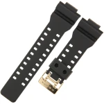 CASIO 10553869 - Pasek do zegarka - GA-100GBX-1A9 / GA-135DD-1A - Czarny