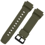 CASIO 10591129 - Pasek do zegarka - AE-1400WH / AE-1400WH-3AV - Zielony
