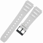 CASIO 10595431 - Pasek do zegarka - CA-53W / CA-53WF-8B - Siwy
